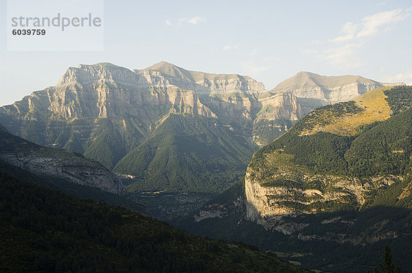 Ordesa y Monte Perdido Nationalpark  Aragon  Spanien  Europa