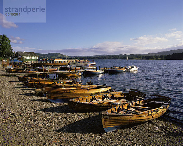 Waterhead  Windermere  Lake District-Nationalpark  Cumbria  England  Vereinigtes Königreich  Europa