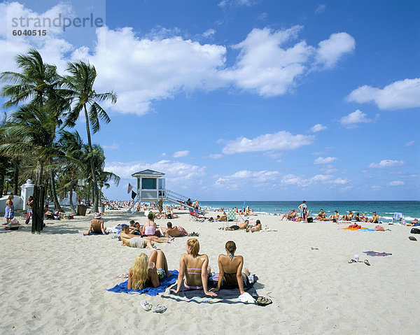 Fort Lauderdale Beach  Fort Lauderdale  Florida  Vereinigte Staaten von Amerika  Nordamerika