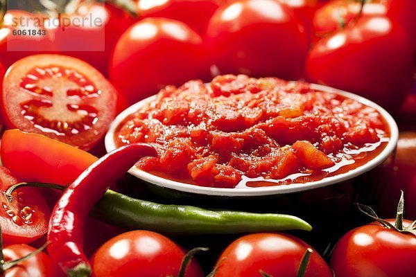 Tomaten und Chili