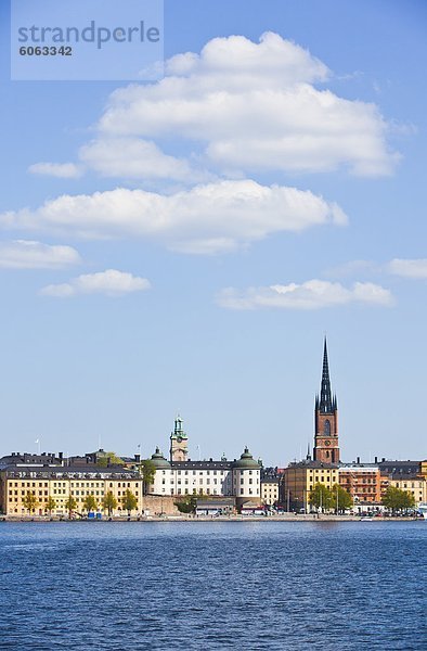 Ansicht der Stadt vom Meer