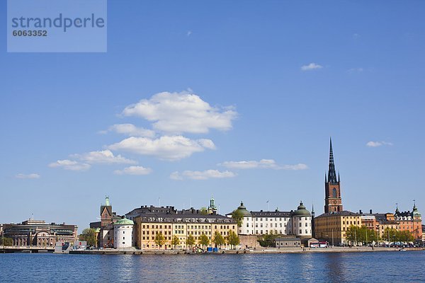 Ansicht der Stadt vom Meer