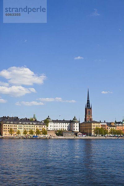 Ansicht der Stadt vom Meer