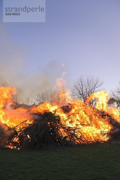 Lagerfeuer am Walpurgisnacht