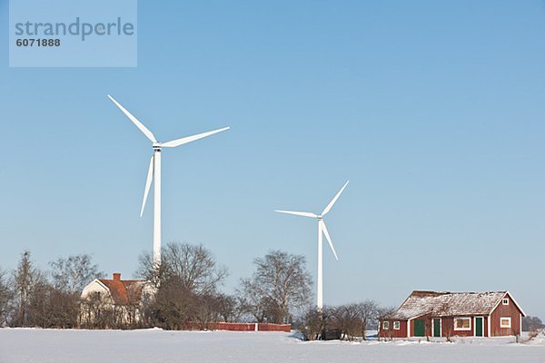 Windturbine Windrad Windräder Ländliches Motiv ländliche Motive