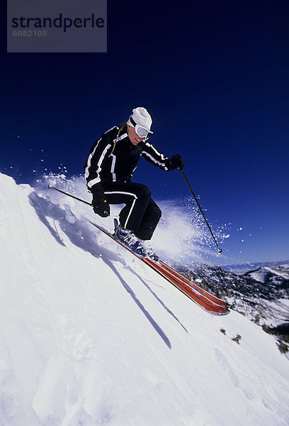 Frau  Skisport  Utah