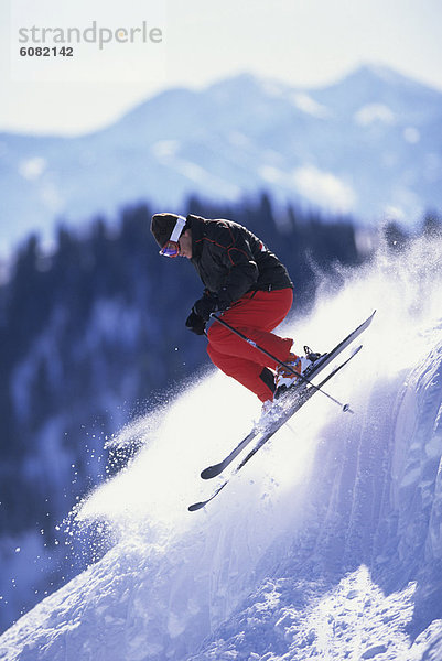 Mann  Skisport  Utah