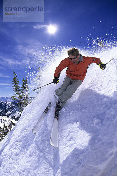 Mann  Tag  Skisport  Sonnenlicht  Utah