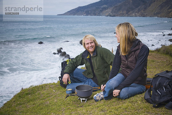 kochen  Küste  camping  Kalifornien  Mittagessen