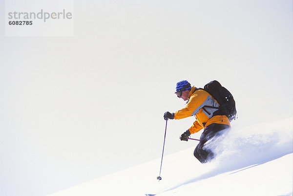 Skisport  Gesichtspuder