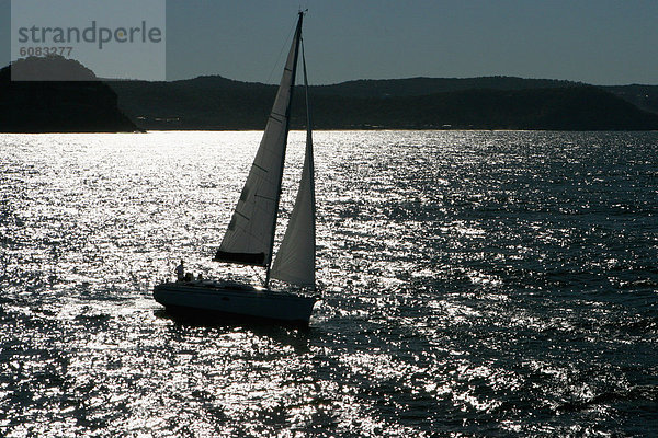 Segeln  Yacht  Ansicht  Kreuzfahrtschiff  Luftbild  Fernsehantenne  Australien  North Shore  Sydney