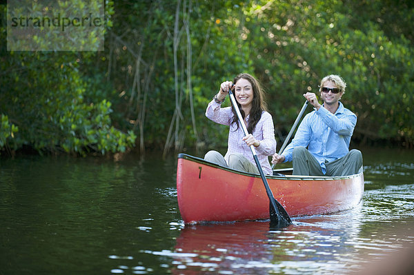 Kanu  Paddel  Everglades Nationalpark  Florida
