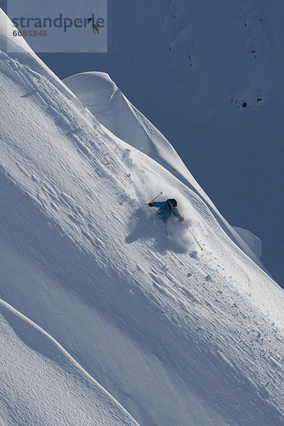 Skifahrer  Skisport  Alaska