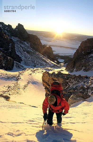 hinter  Winter  Sonnenuntergang  Produktion  Ehrfurcht  Klettern  Anstieg  Wyoming