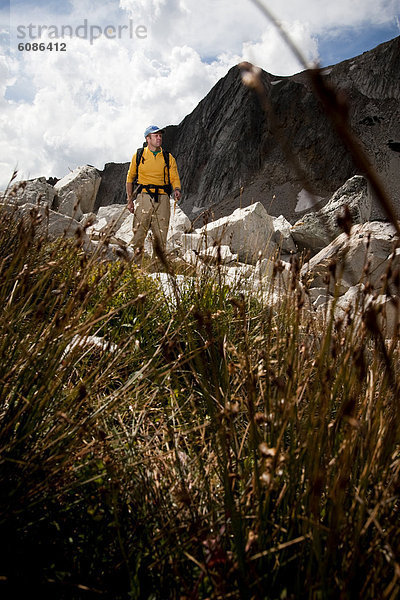 Mann  Schnee  wandern  Wyoming