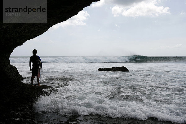 Windsurfing  surfen  Indonesien  Wasserwelle  Welle