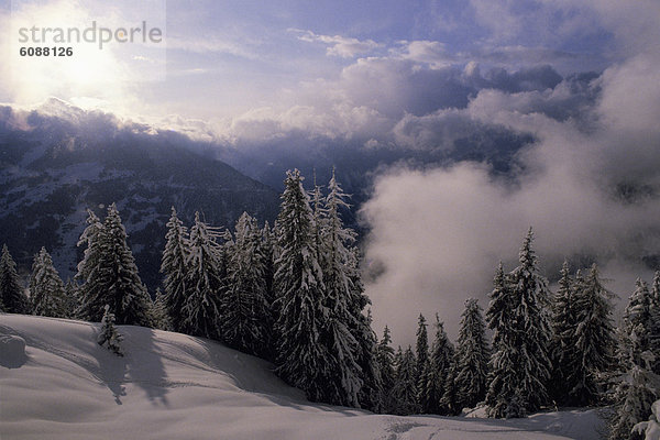Winterurlaub  Alpen  schweizerisch