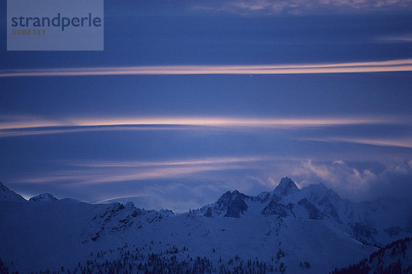 Wolke  Sonnenuntergang  Anordnung  Alpen  schweizerisch