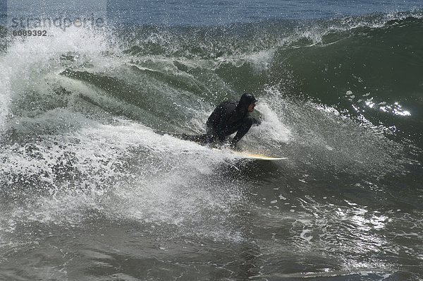 Mann  Tauchanzug  Chile  Wellenreiten  surfen