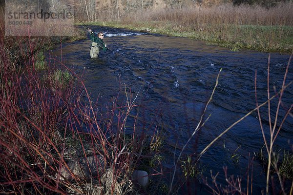 Mann  Sonnenaufgang  Fluss  früh  Fisch  Pisces  Utah