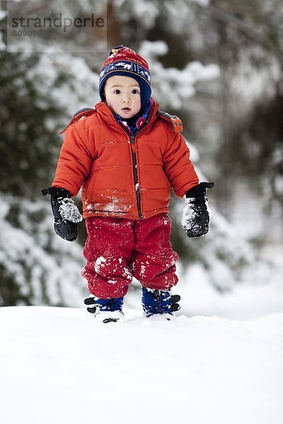 Winter  Tag  gehen  Junge - Person  2  Festung  nähern  Colorado  alt  Schnee  Jahr