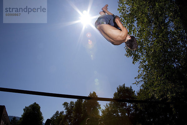 Spiel Campus Slackline Universität