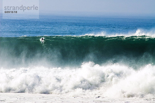 Strand  über  schwarz  Paddel  San Diego  Kalifornien  Wasserwelle  Welle