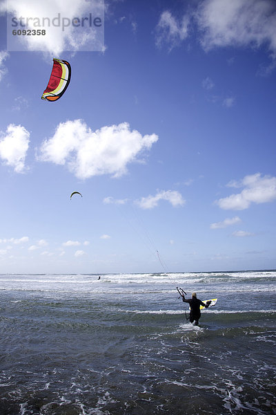 Wasser  Kitesurfer  fahren  rennen  Hintergrund  Start  Sekunde