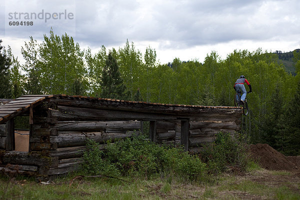 Berg  Kabine  springen  Idaho