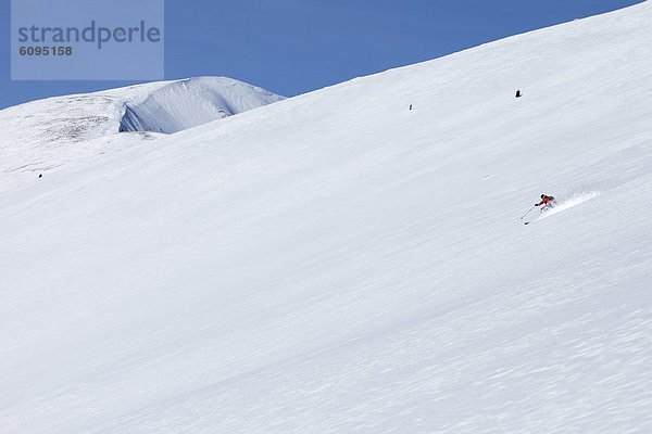 Berg  Mann  Tag  Himmel  blau  Skisport  1
