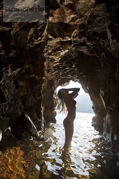 Silhouette  Höhle  Idaho