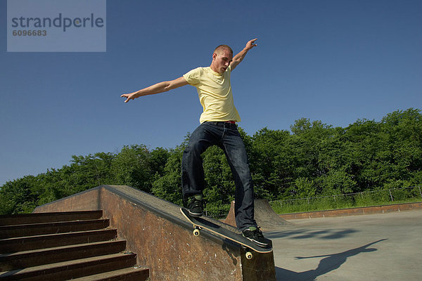 Skateboarder  Kunststück