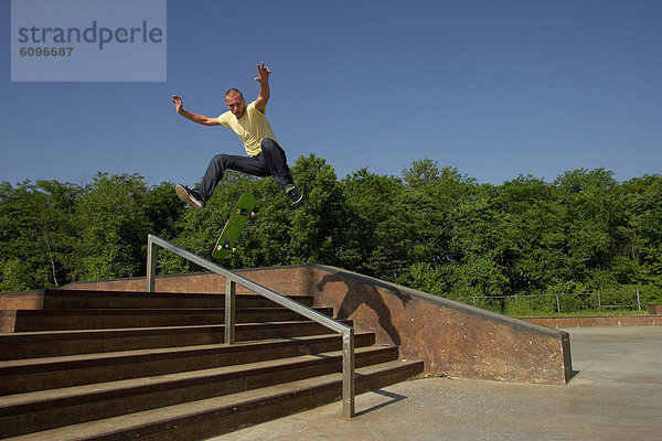 Skateboarder  Kunststück