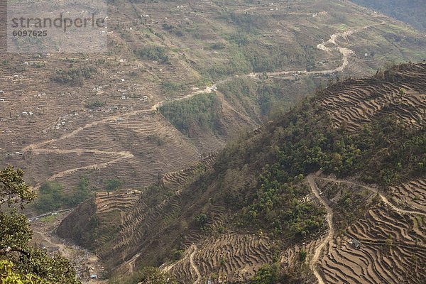 Hügel  Schwierigkeit  Nepal