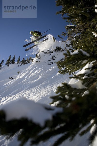 Berg  Skifahrer  fangen  Himmel  Wasatch Range