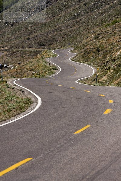 Berg  Fernverkehrsstraße  verdreht  Kalifornien