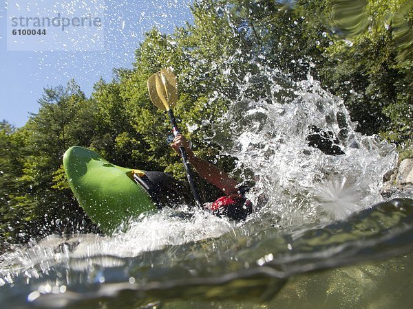 kayak action at Wilson's Creek  Lenoir NC