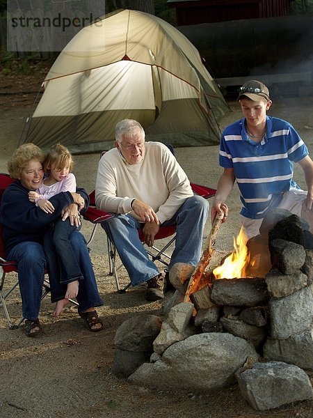 Lifestyle  camping  Maine