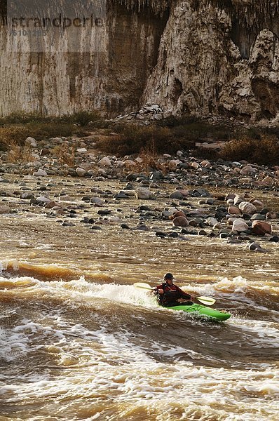 Geschwindigkeit  Fluss  Kajakfahrer  Wildwasser  Spiel  Arizona  Fenstersims  Windsurfing  surfen  Speisesalz  Salz