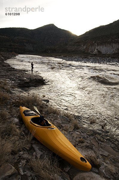 Wasserrand  Geschwindigkeit  ruhen  Fluss  Kajak  Wildwasser  Arizona  Fenstersims  Speisesalz  Salz  Brandung