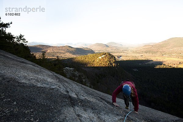 hoch  oben  arbeiten  weiß  Klettern  Richtung  New Hampshire  Weg