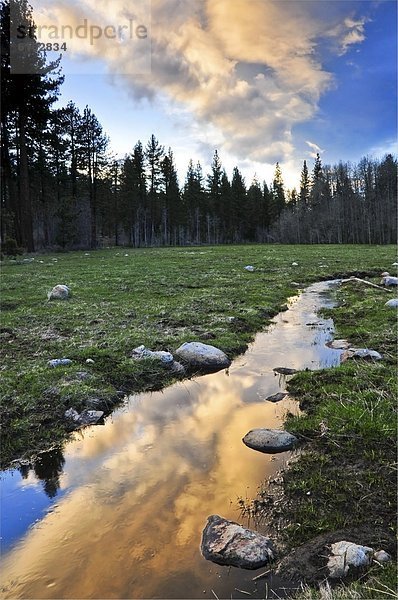 Berg  Wolke  Sonnenuntergang  dramatisch  See  Spiegelung  Produktion  Kalifornien  bizarr  Konsequenz