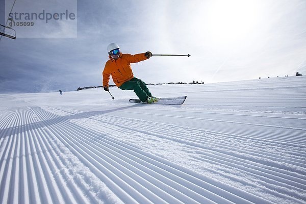Skifahrer  lächeln  Berg  Skisport  Colorado