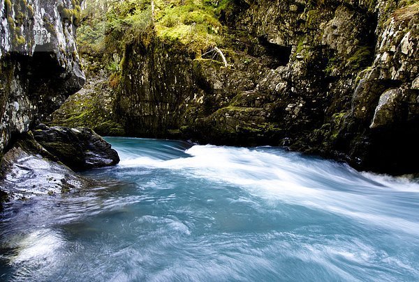 Wasser  Hektik  Druck  hektisch  Fluss  Gletscher  Girdwood  Alaska  Alaska