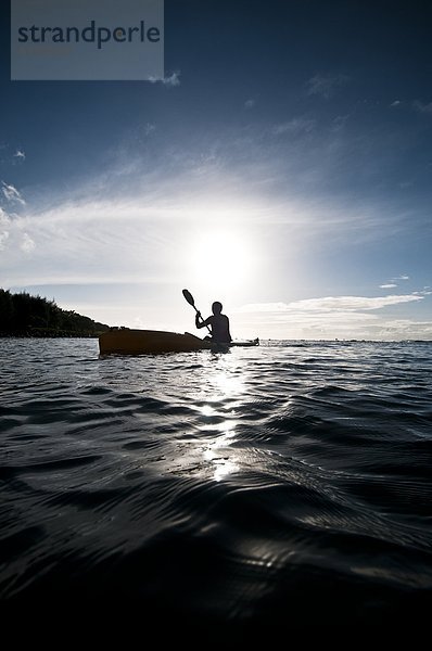 Silhouette  Cook-Inseln  Rarotonga