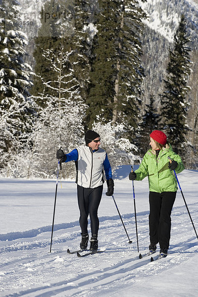 folgen  Skisport  Ski  gepflegt  Langlaufski