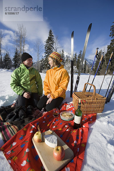 Reise  Picknick  Ski