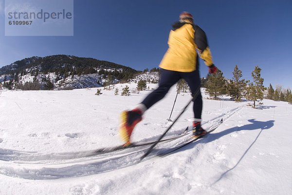 überqueren  Skisport  Kreuz