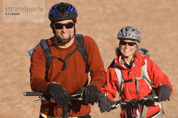 Mountain-biking