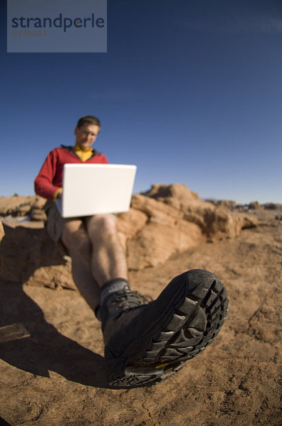 Notebook  camping